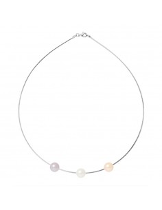 PERLINEA Collier Perles de...